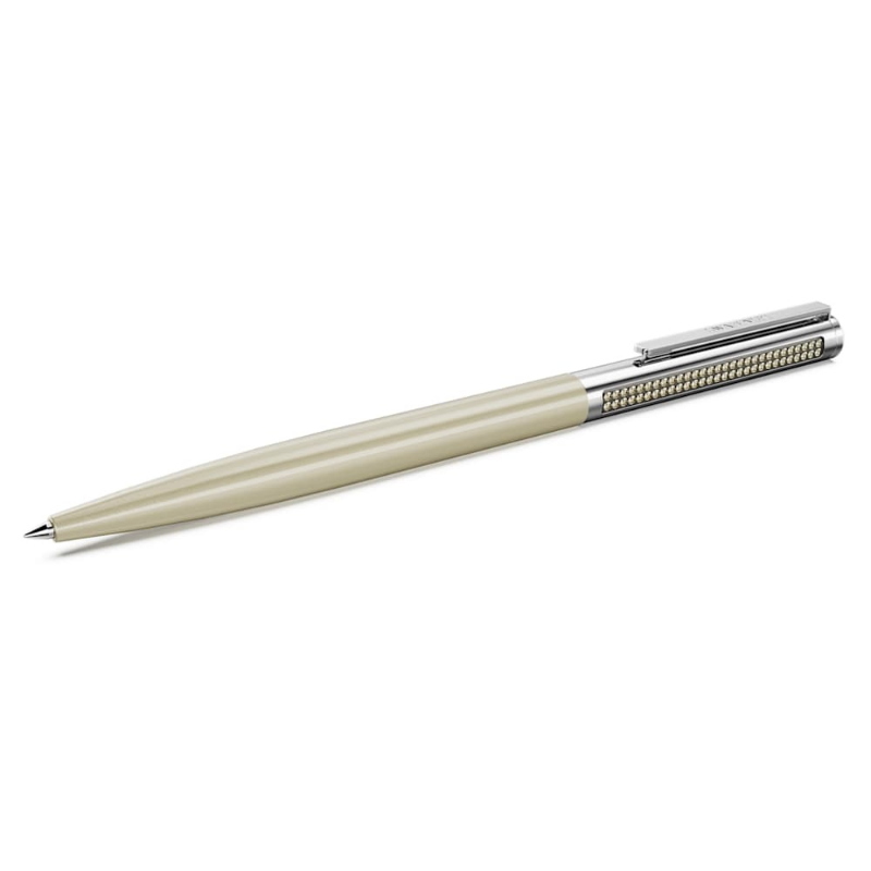 Swarovski 5740678 penna a sfera matrix tennis, marrone, placcato color oro di swarovski originale
