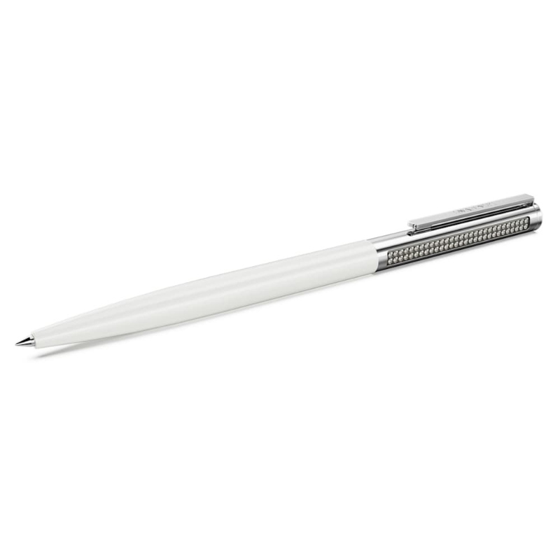 Swarovski 5740679 penna a sfera matrix tennis, bianco, cromato di swarovski originale