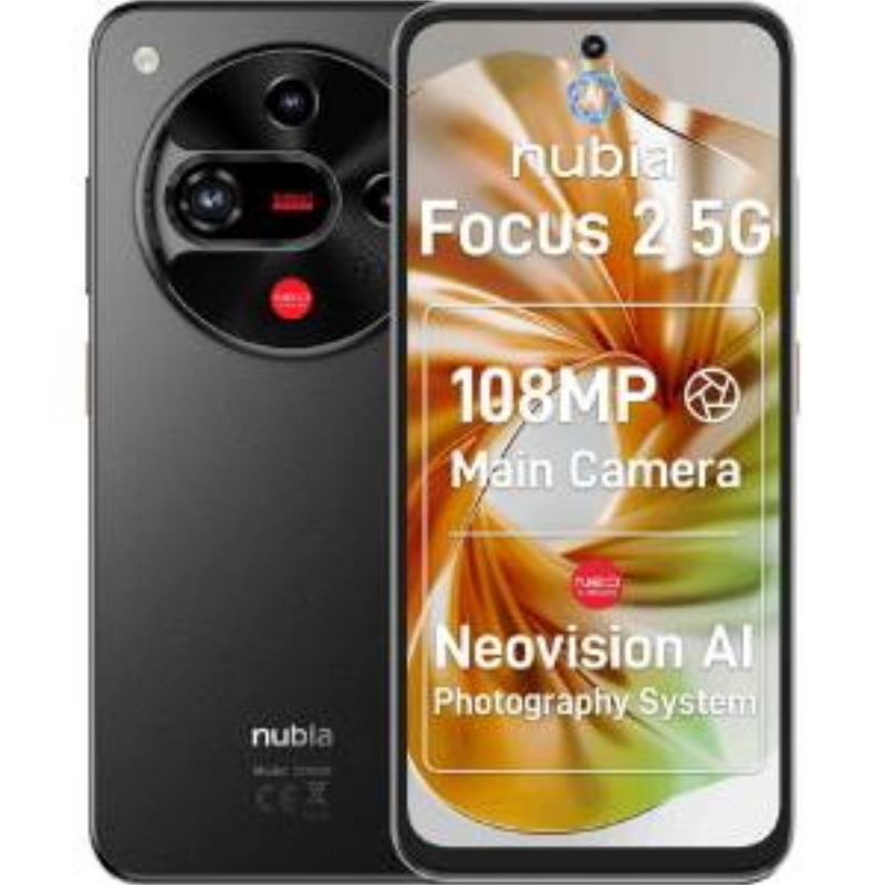 Zte nubia focus 2 8+256gb 6.7 5g galactic black wind3