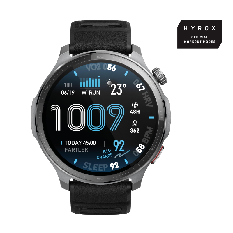 Amazfit balance 2 xt 3,81 cm (1.5\) amoled digitale 480 x 480 pixel touch screen nero wi-fi gps (satellitare)