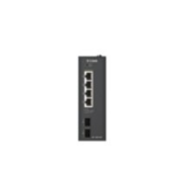 D-Link Nero 6-Port Gigabit Industrial (6 Porte), Switch Di Rete, - Immagine 4