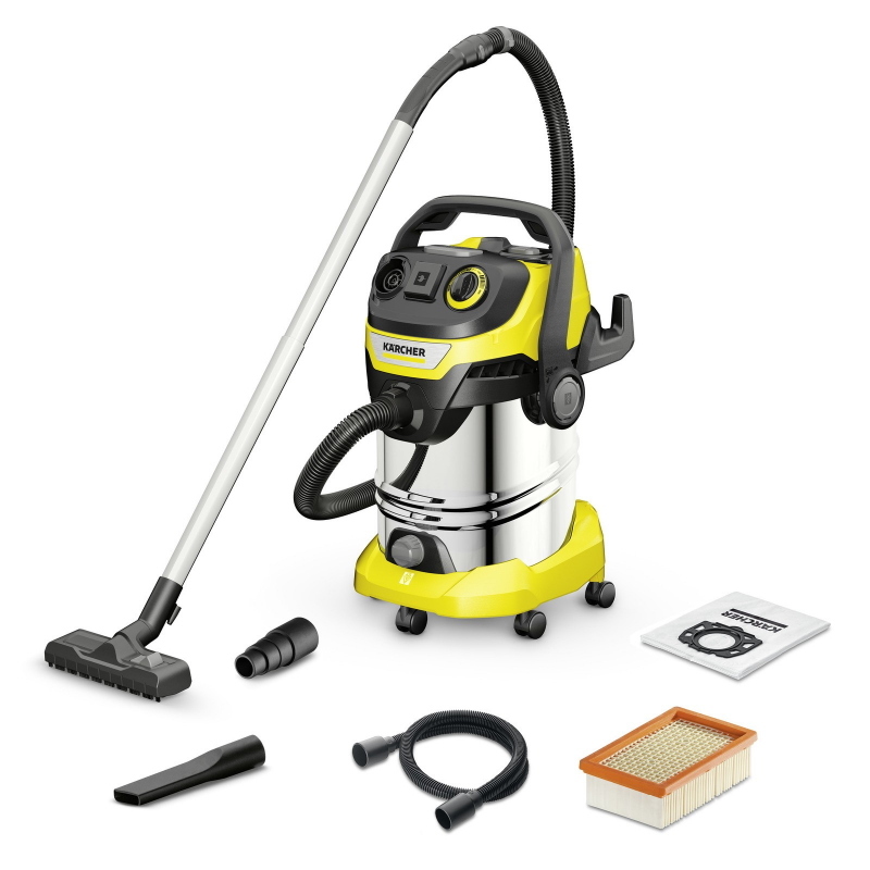 KARCHER Aspiracenere / Polvere / Liquidi / Soffiatore - 1300 W (Max 2100W) 30 L / S - 1628-360.0 - Immagine 6