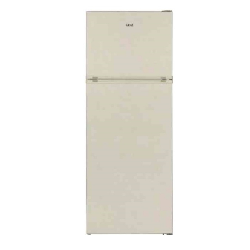 Frigorifero combinato akfr453cmv-t beige marmorizzato 2 porte 453lt