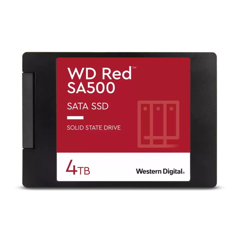 Western digital red sa500 ssd 4.000gb sata iii 2.5 lettura 560 mb/s scrittura 530 mb/s - Immagine 5