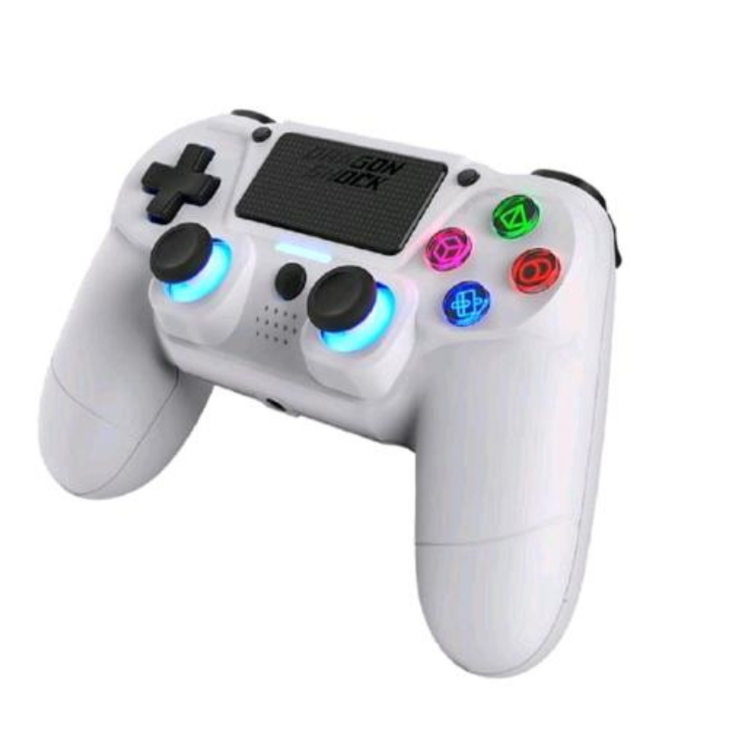 Dragonshock Bianco Controller Mizar Wireless Ps4 (Ps4), Controller Gaming, - Immagine 3