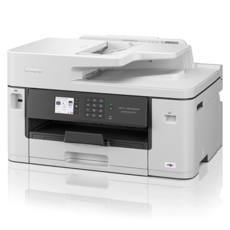 Brother multifunzione ink a3 colore, 28ppm, adf duplex, fronte/retro, cassetto standard, usb/lan/wifi, 4 i