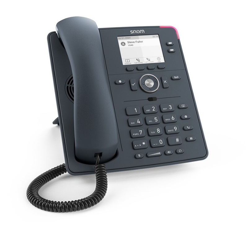 Snom d150 telefono ip grigio 2 linee tft