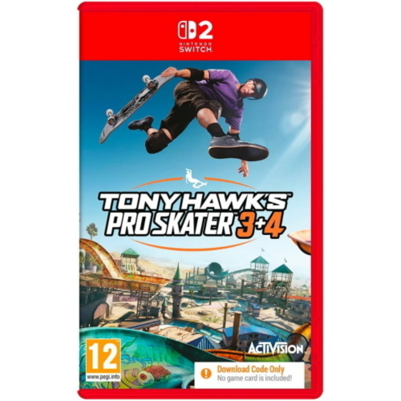 Activision nintendo switch 2 tony hawk`s pro skater 3+4