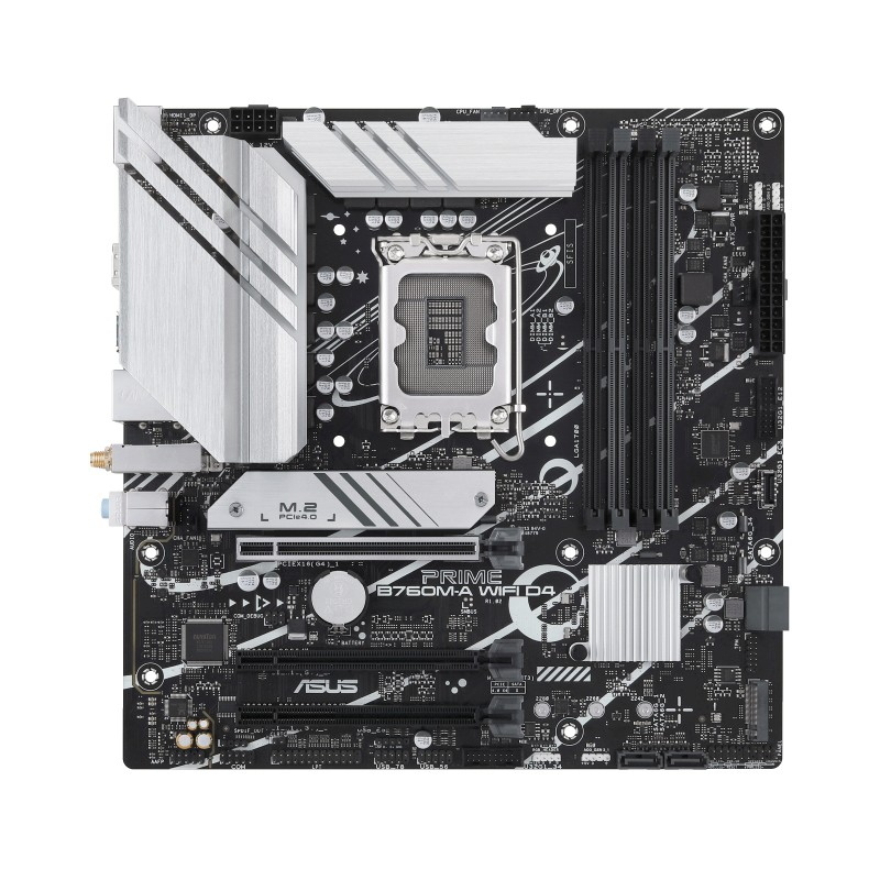 Asus Prime B760M-A WIFI D4 Scheda Madre PC mATX Socket Intel LGA 1700 DDR4 PCIe - Immagine 14