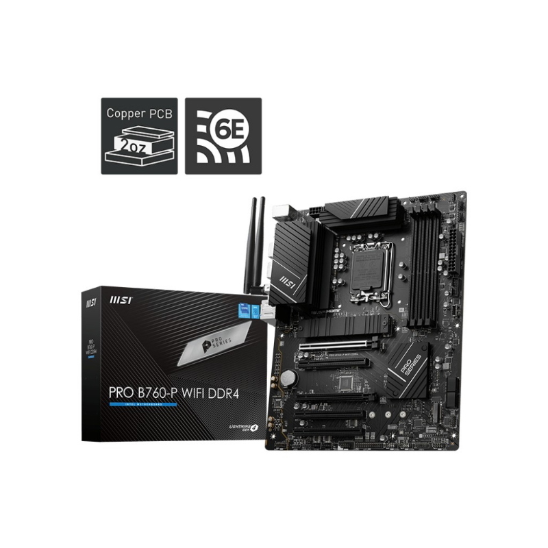 Msi pro b760-p wifi ddr4 scheda madre lga 1700 atx