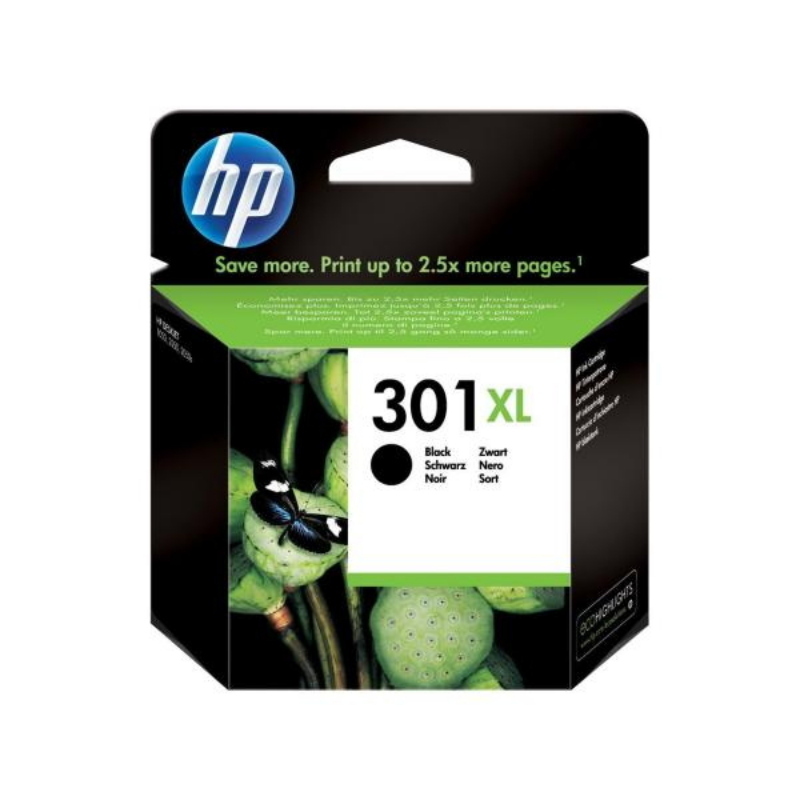 Hp cart ink nero 301xl per dj1000/2000 ts