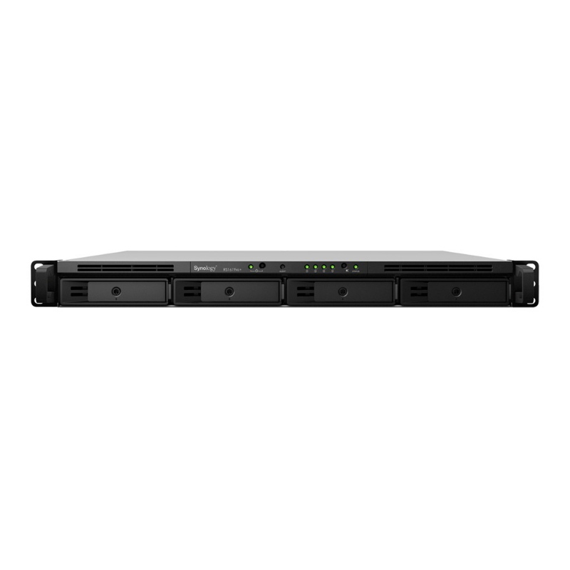 Synology rackstation rs1619xs+ server nas e di archiviazione rack (1u) collegamento ethernet lan nero d-1527