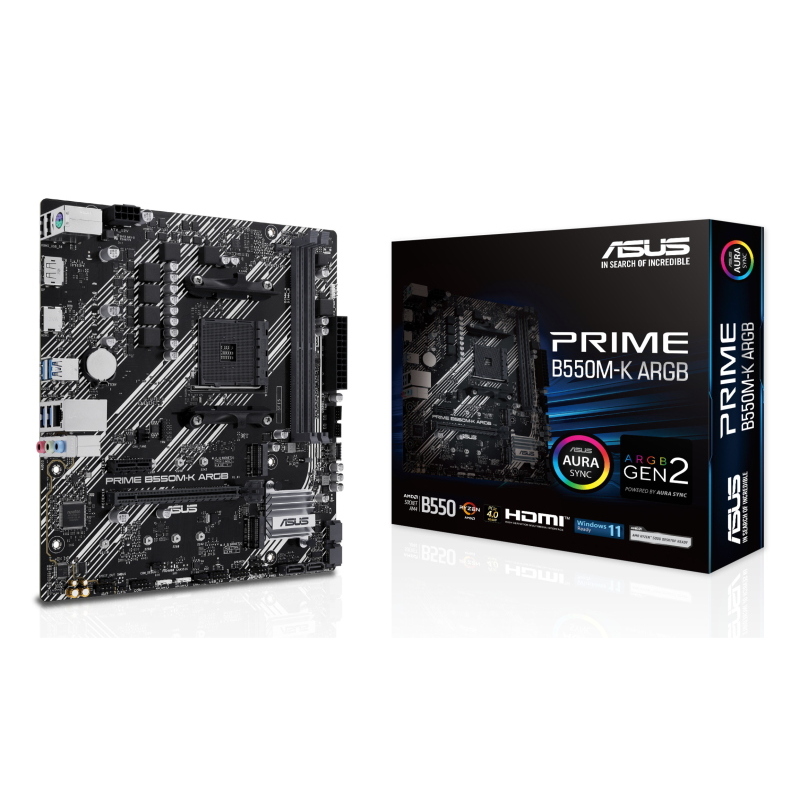 ASUS PRIME B550M-K ARGB AMD B550 Socket AM4 micro ATX - Immagine 14