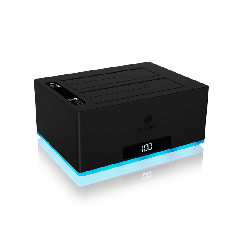 Icy box ib-127cl-u3 usb 3.2 gen 1 (3.1 gen 1) type-b nero