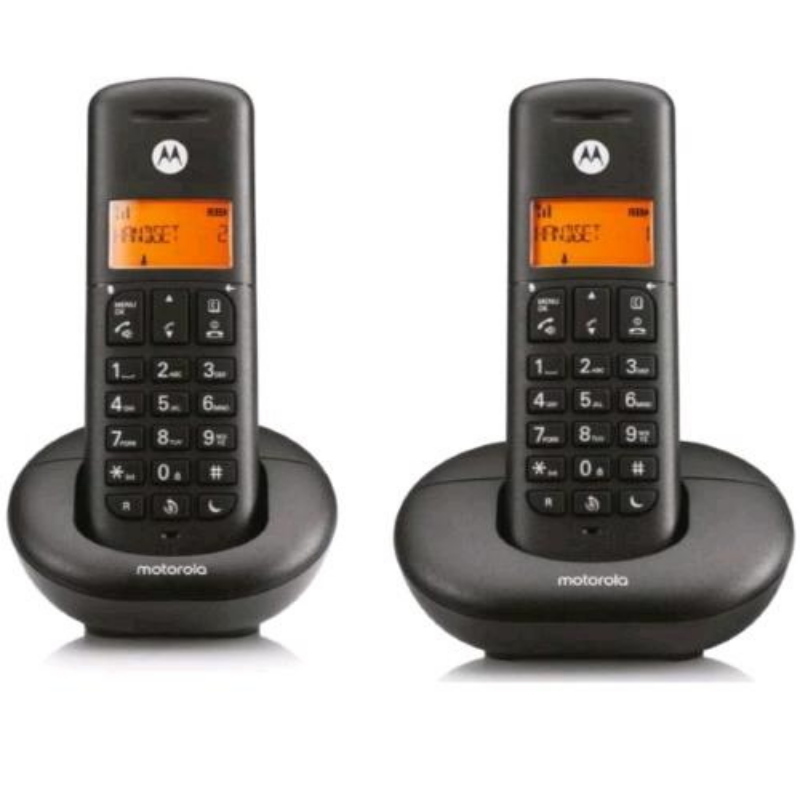 PROMOZIONE Motorola CORDLESS E202 DUO NERO Cod. 107E202 - Immagine 9