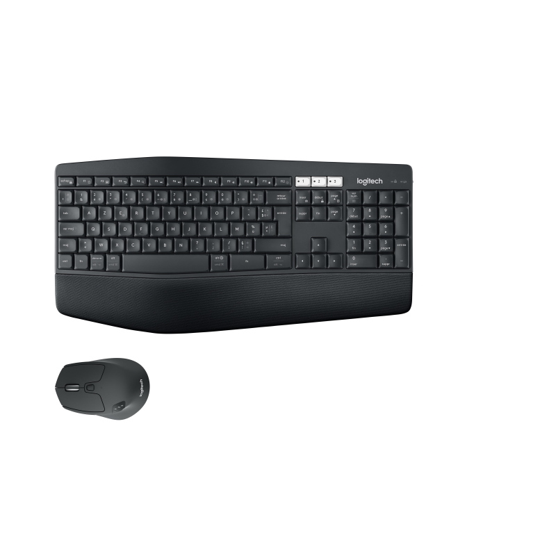 Logitech mk850 performance tastiera mouse incluso universale rf senza fili + bluetooth azerty francese nero