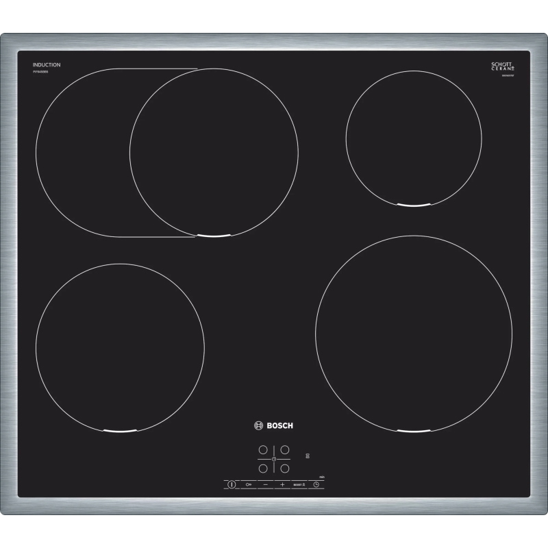 Bosch pif645bb5e serie 4 induktionskochfeld 60 cm schwarz