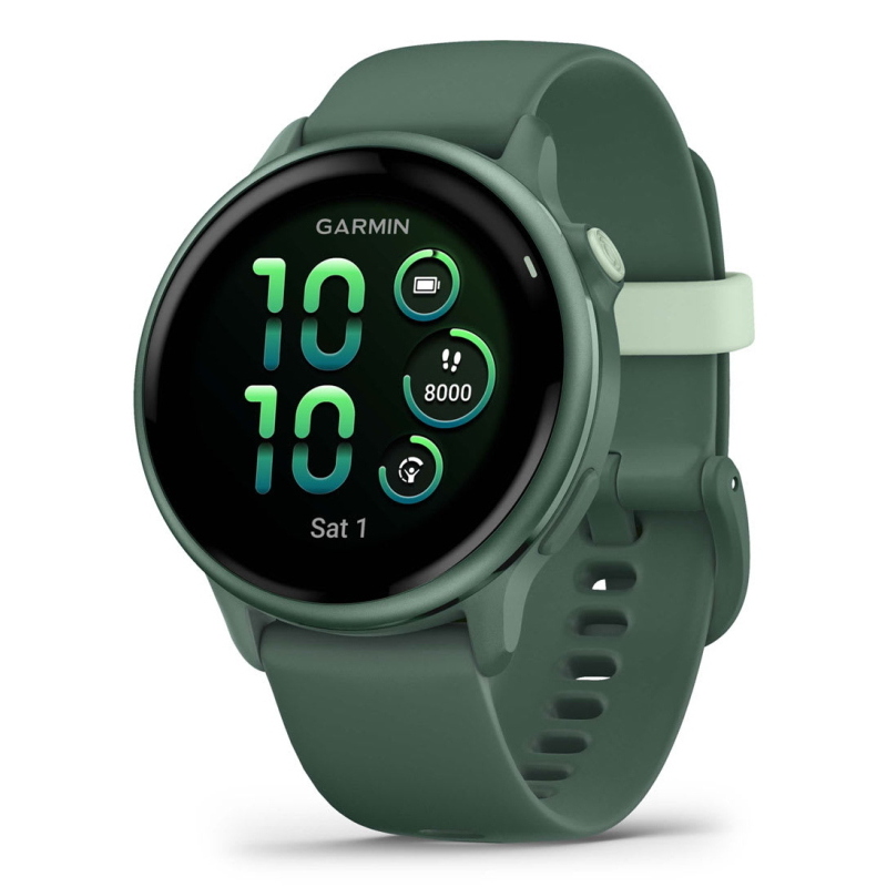 Garmin Verde Diaspro Metallizzato Vivoactive 6 (42.20 Mm, Polimero, Verde, Senza Sim), Smartwatch - Immagine 3