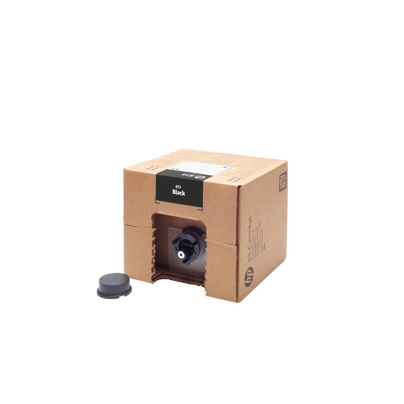 Hp cartuccia di inchiostro 873 latex nero da 3 l