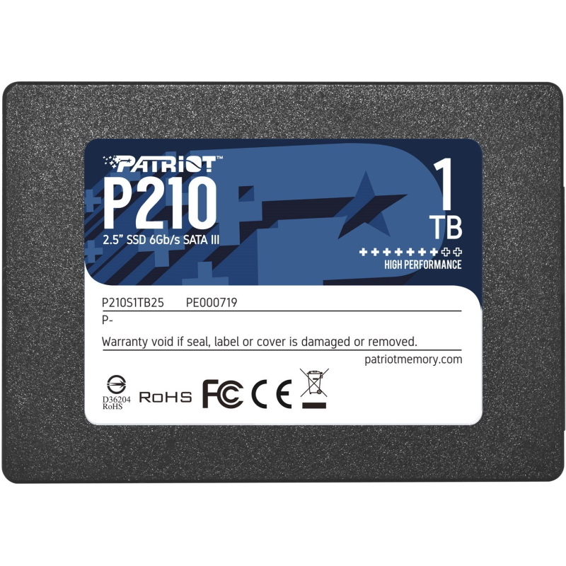 Patriot ssd interno p210 1tb sata3 2.5