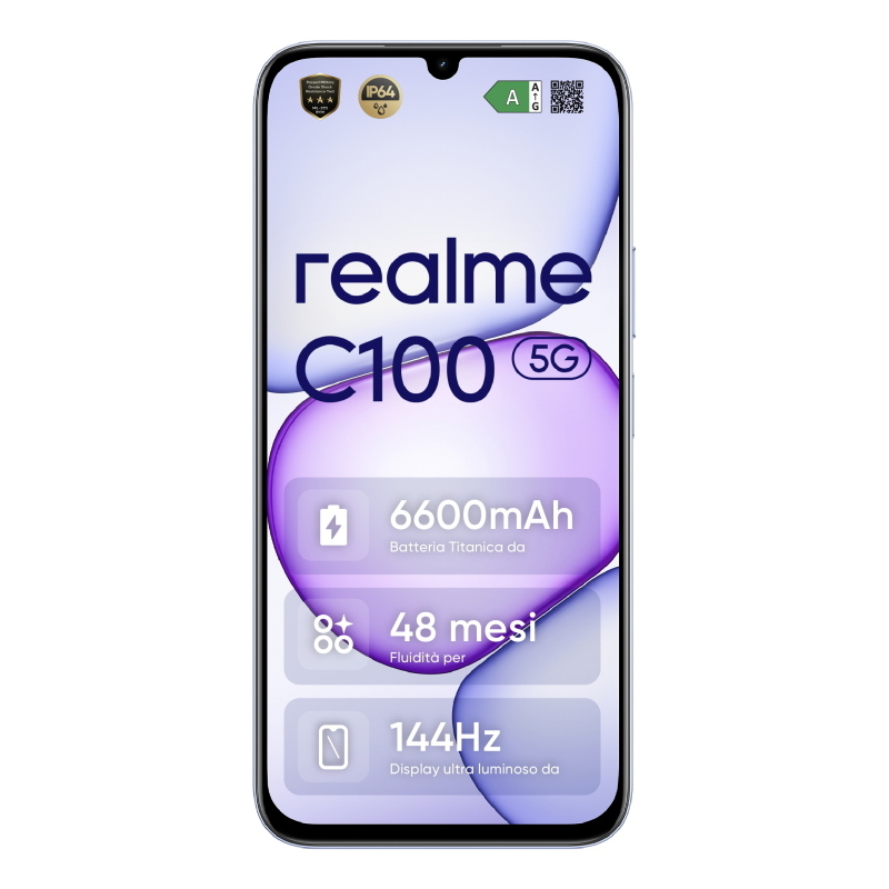 Realme c100 5g 4/128gb purple