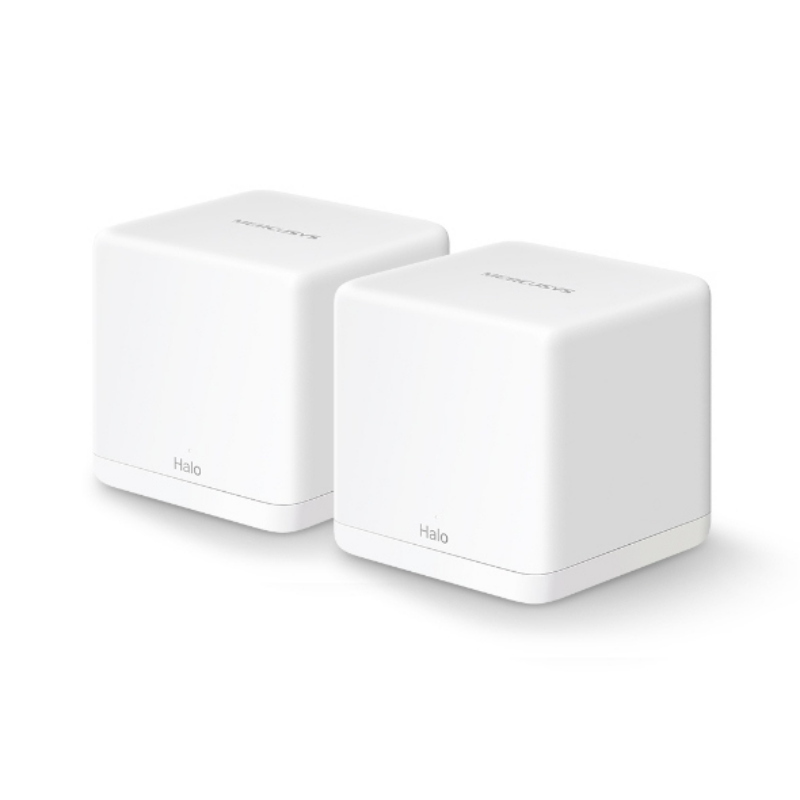 Router mercusys wireless h30g(2-pack) ac1300 whole-home dualband 2p gigabit x unit.- 2 antenne interne
