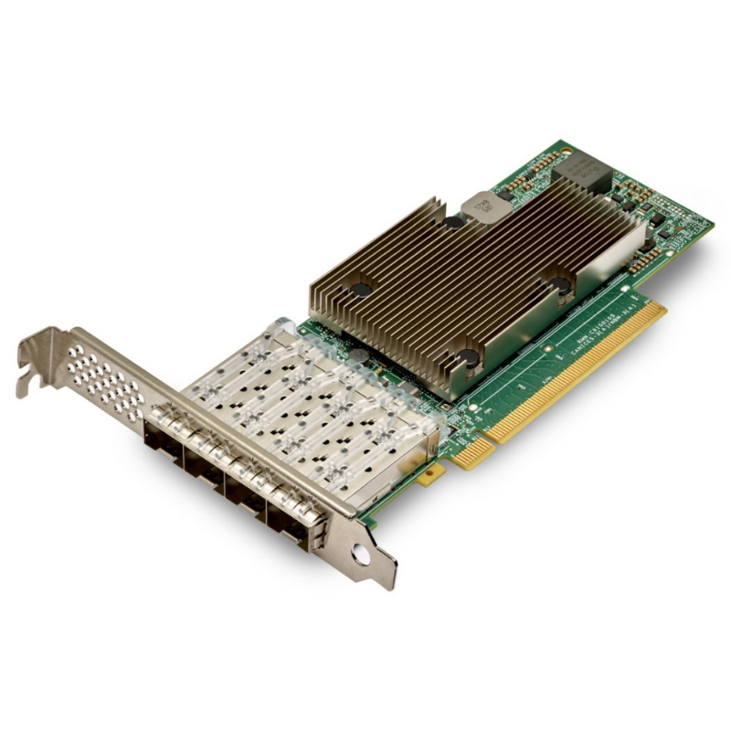 Thinksystem broadcom 57504 10/25gbe sfp28 4-port pcie ethernet adapter - 4xc7a80566