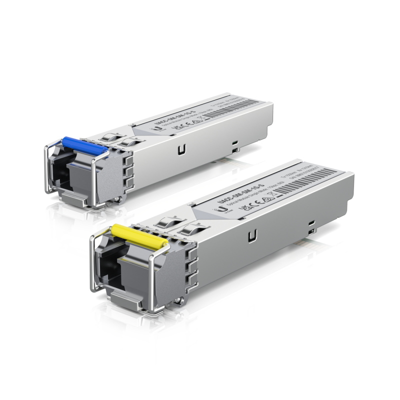 Ubiquiti sfp (mini-gbic)-transceiver-modul - 1gbe - 1000base-bidi - lc single-modus - bis zu 3 km - 1310 nm / 1550 nm (p