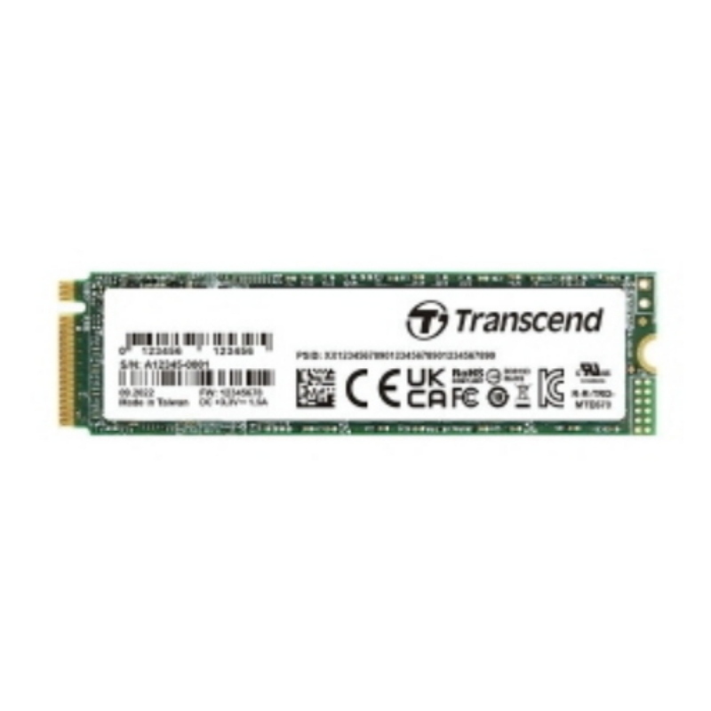 Transcend mte672a ssd 128gb interno m.2 nvme pci express 3.0 - 3d nand