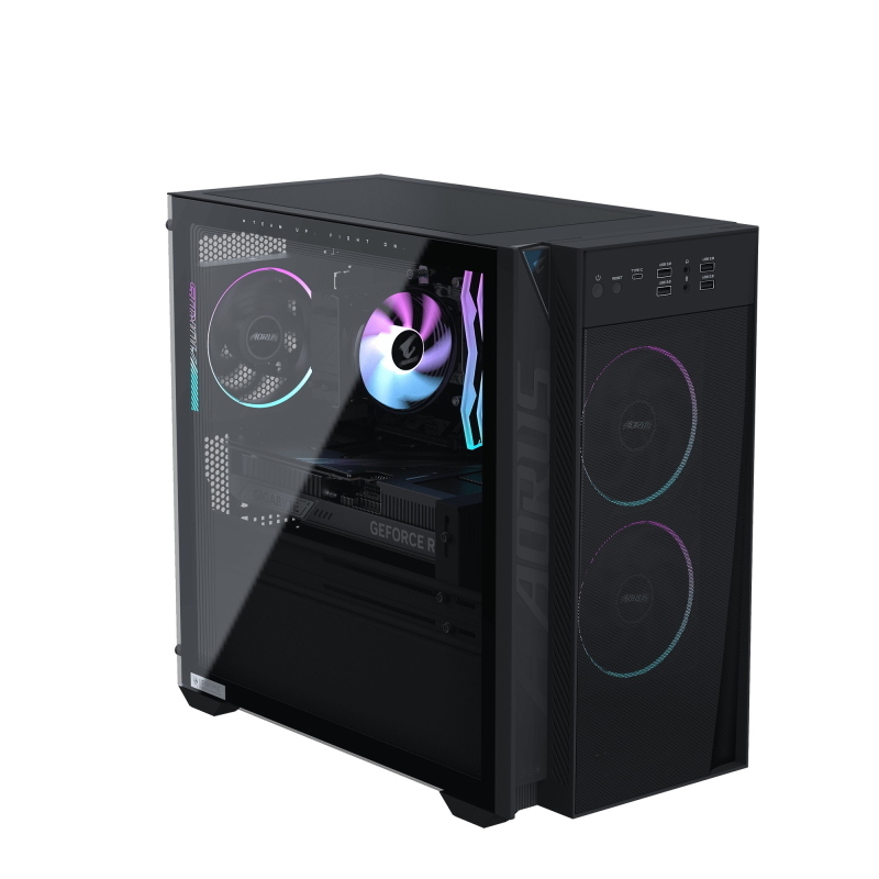 Gigabyte aorus prime 3 pc desktop gaming - amd ryzen 7 9700x, rtx 5070 12gb, 32gb ddr5-sdram, 1000gb ssd, windows 11 home