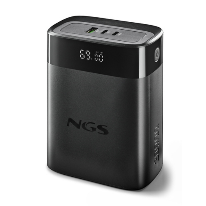 Ngs powerbank, carica rapida 140 w, 26800mah, compatto, universale