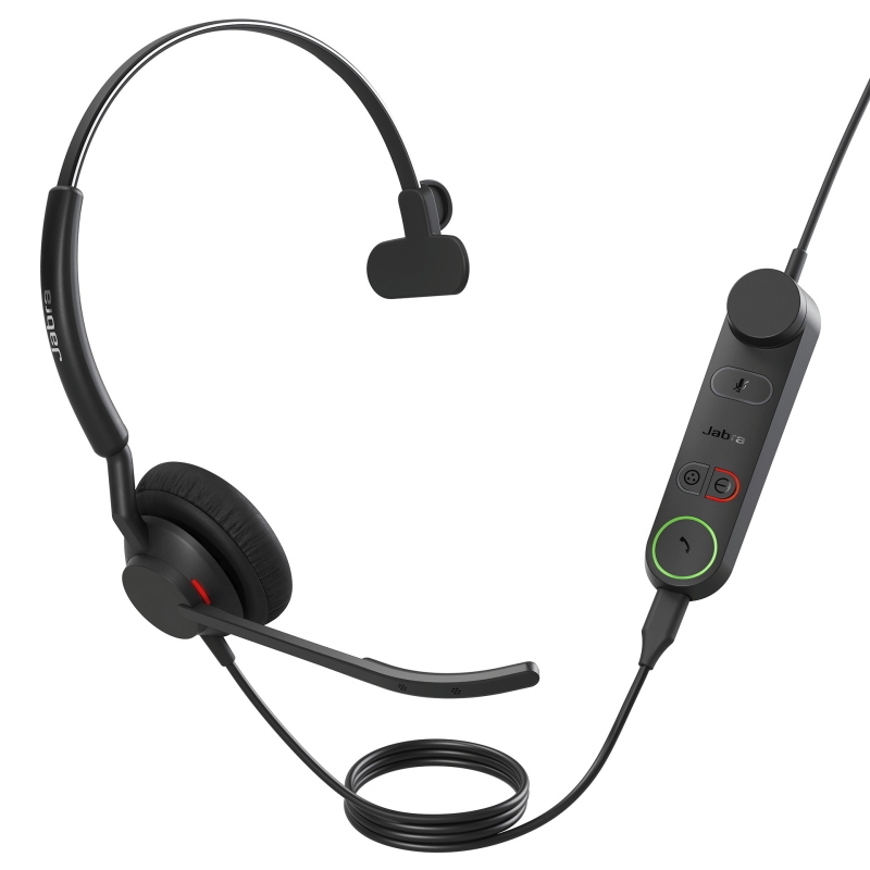 Jabra Nero Engage 50 Ii (Engage 50 (Cablato, Usb-C, Cisco, Google Meet, Team Microsoft, Unify, Zoom), Cuffie Da Ufficio, - Immagine 4
