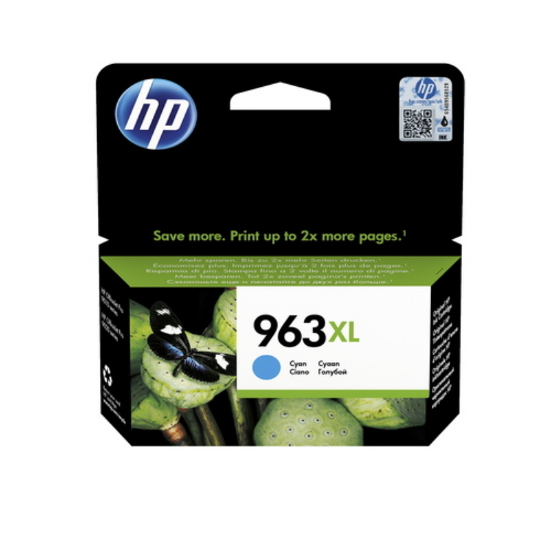 Hp cart ink ciano 963 xl alta capacita