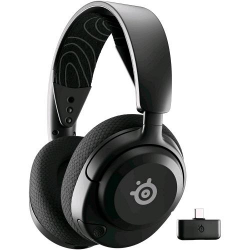 Steelseries Nero 61670 / Cuffia Arctis Nova 5 Black (Senza Fili), Cuffie Da Gaming, - Immagine 6