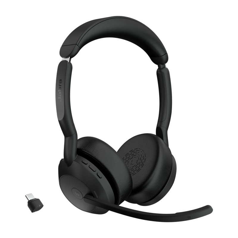 Jabra evolve2 55 auricolare wireless a padiglione ufficio bluetooth nero - Immagine 10