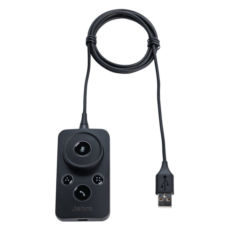 Jabra Nero Telecomando 50-119 Per Cuffie Engage Usb-A - Immagine 4