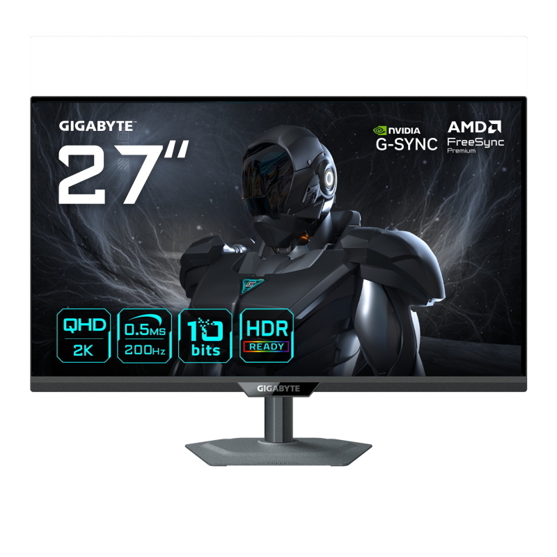 G27q20 monitor gaming 27” qhd - 2560 x 1440, 200hz, 0.5ms, compatibile g-sync, freesync premium, hdr10, hdmi 2.0, displayport 1.4 - Immagine 4