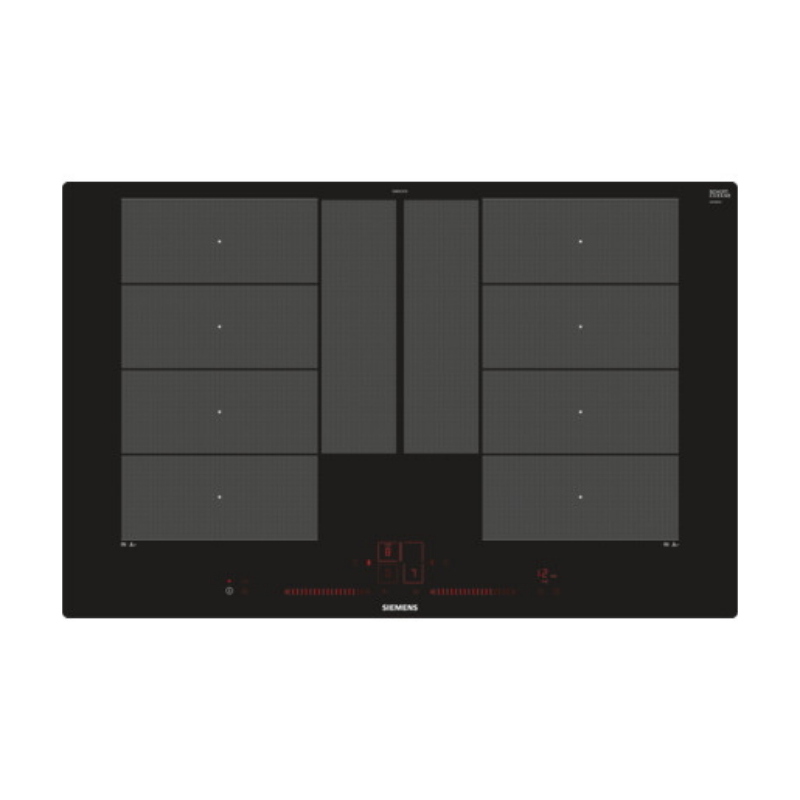 Siemens ex801lyc1e piano cottura nero da incasso piano cottura a induzione 4 fornello(i)
