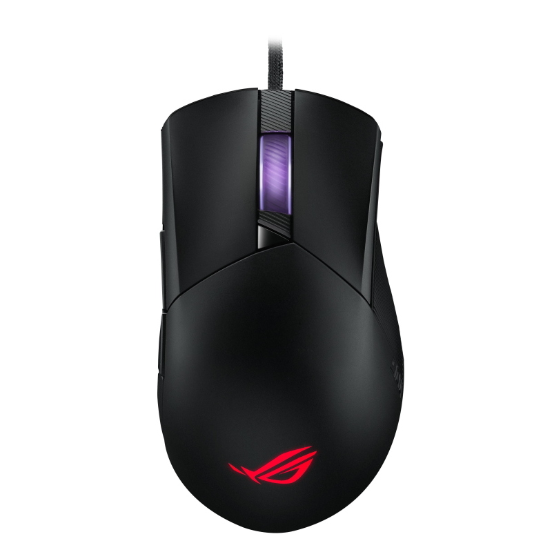Asus rog gladius iii mouse mano destra usb tipo a ottico 19000 dpi