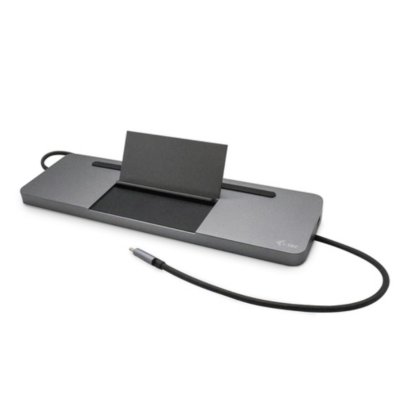 I-tec docking station usb-c metal low profile triple display + power delivery 85w