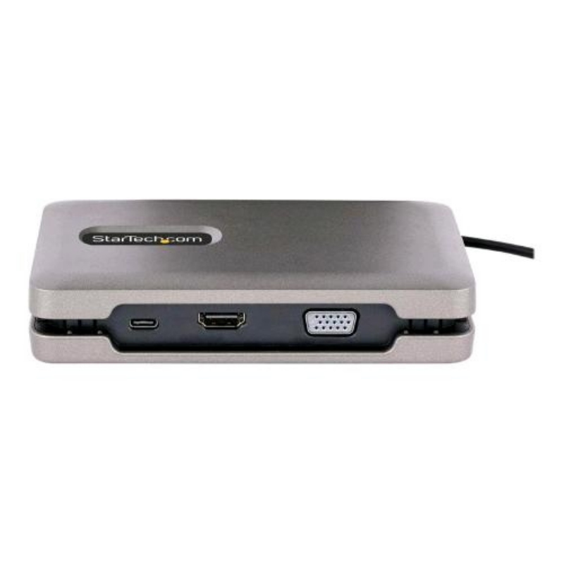Startech Grigio Com Usb-C Multiport Adapter With Usb-C Dp Alt Mode Video Output/4K Hdmi 2.0/Vga, Usb-C Dual (Usb-C, 2 Porte), Docking Station + Hub Usb, - Immagine 5