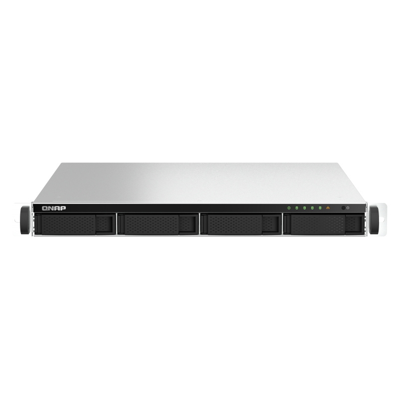 Qnap nas rack 4bay 4 x 3.5/2.5 sata n5105/n5095 4core 2,9 ghz, 8gb udimm ddr4 (max 16gb),2 x 2.5g