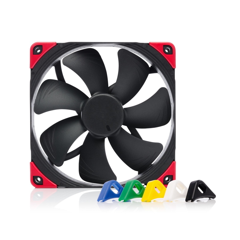 Noctua nf-a14 pwm chromax.black.swap case per computer ventilatore 14 cm nero