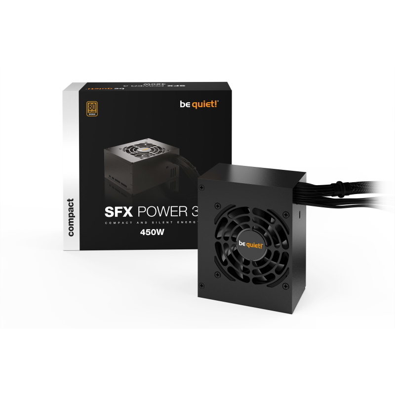 be quiet! SFX POWER 3 450W alimentatore per computer 20+4 pin ATX Nero (SFX 450W - Immagine 11