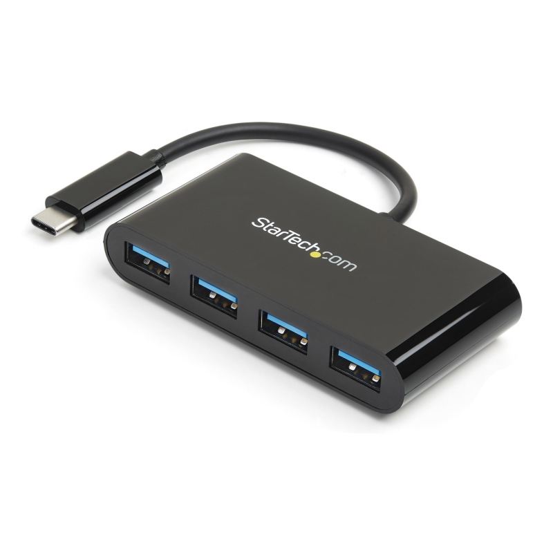 Startech Nero Hub Da Usb-C A Usb-A A 4 Porte (Usb-C, 4 Porte), Docking Station + Hub Usb, - Immagine 8