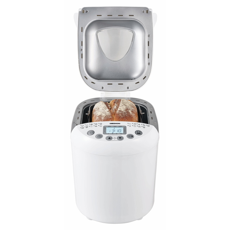 Medion Bianca Panificatrice Md 11011 1Kg 19 Programmi Timer Digitale 550W - Immagine 6