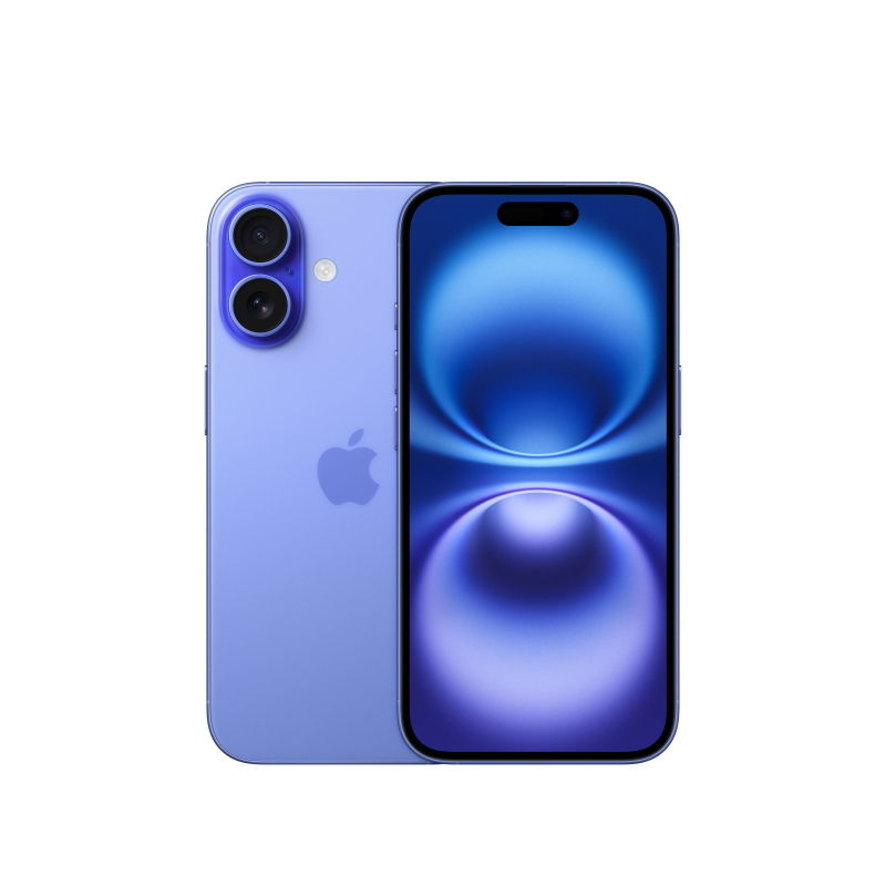 Apple iphone 16 15,5 cm (6.1\) doppia sim ios 18 5g usb tipo-c 128 gb blu