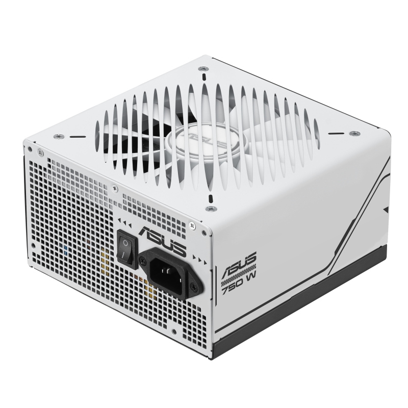 Prime ap-750g 750 w 20+4 pin atx nero, bianco alimentatore modulare per pc, pcle gen 5.0, 80 plus gold e ventola con doppio cuscinetto a sfera - Immagine 12
