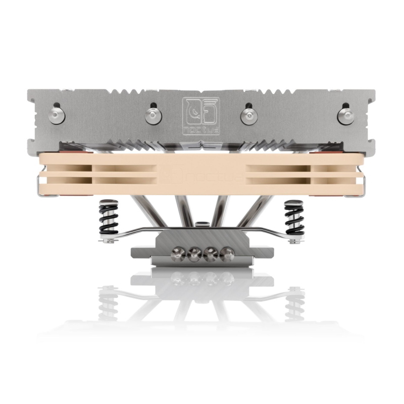 Noctua nh-l12s sistema di raffreddamento per computer processore refrigeratore 12 cm beige, nichel
