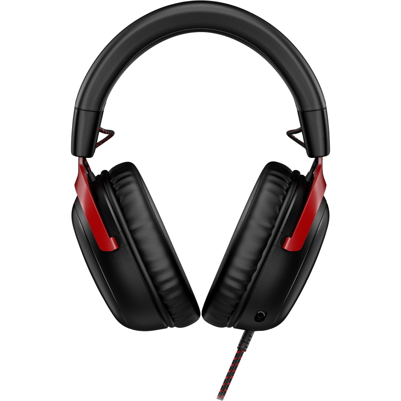 HP Hyperx Cloud Iii - Cuffie Gaming Usb - Dettagli Rossi 727A9aa - Immagine 9